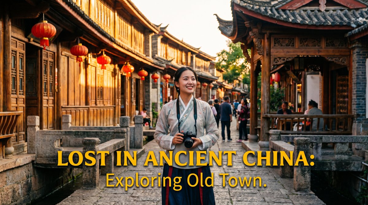 每日大赛旅行VLOG视频《古镇探秘》